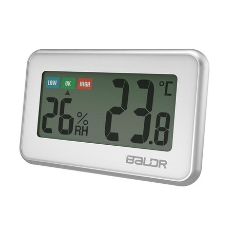 BALDR Baldr TH0217WH2 Digital Wireless Mini Thermometer Hygrometer with Humidity Gauge; White TH0217WH2